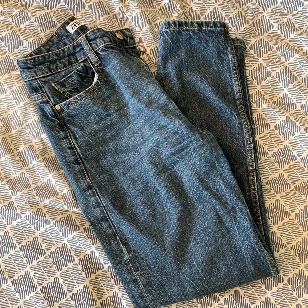 Zara mom jeans